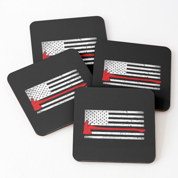 Item preview, American Flag Fire Fighter Red Axe Gifts for Fireman designed and sold by liebergsofia.