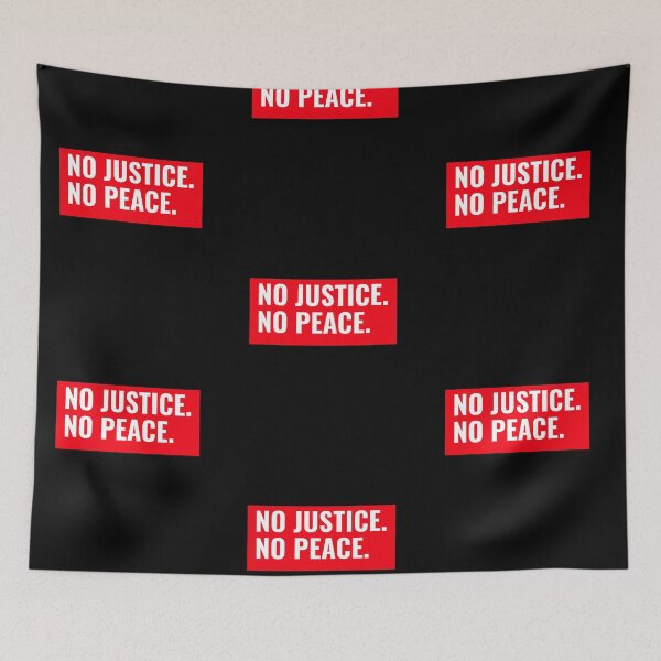 Item preview, No Justice. No Peace. designed and sold by sillyaprons.