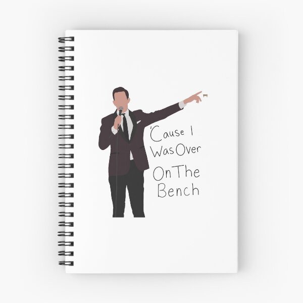 Item preview, john mulaney - ‘cause i was over there on the bench designed and sold by cosmic-moons.