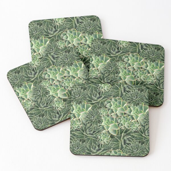 Item preview, Succulent collection garden pattern design designed and sold by EarthyPlanty.