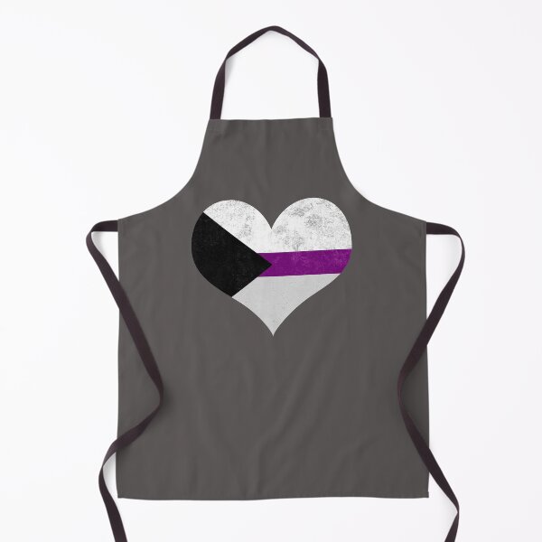 Item preview, Demisexual Pride Heart Flag Identity LGBT Non-binary Graphic designed and sold by SpookshowDesign.