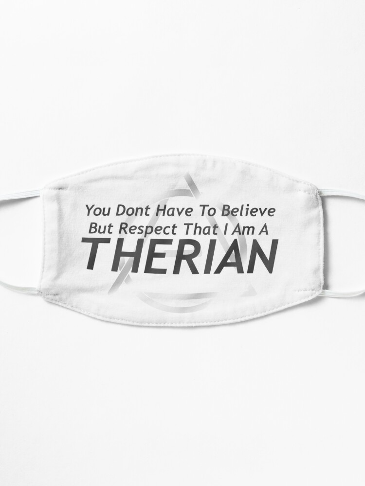 Respect That I Am A Therian” Mask for Sale by DraconicsDesign