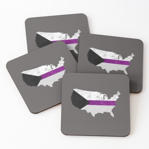 Item preview, Demisexual Pride Flag USA America Identity LGBT Graphic designed and sold by SpookshowDesign.