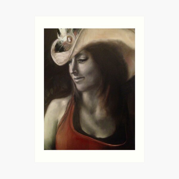The Equestrian Art Print