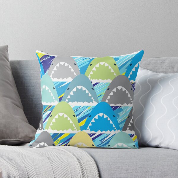 Item preview, Shark Pattern Repeat Jaws Colorful designed and sold by Draculaura2009.