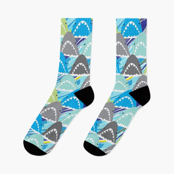 Item preview, Shark Pattern Repeat Jaws Colorful designed and sold by Draculaura2009.