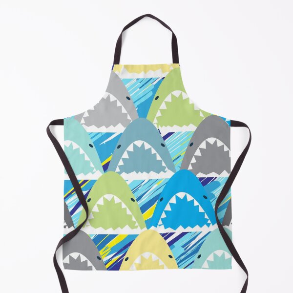 Item preview, Shark Pattern Repeat Jaws Colorful designed and sold by Draculaura2009.