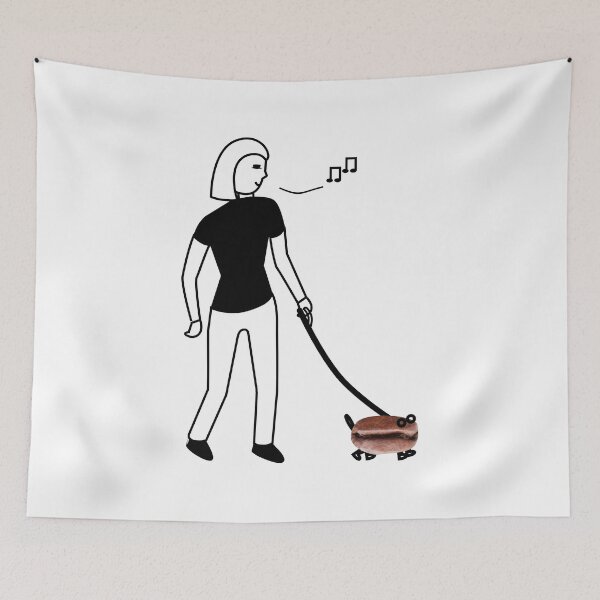 Item preview, Taking coffee bean for a walk designed and sold by CareShare Design.