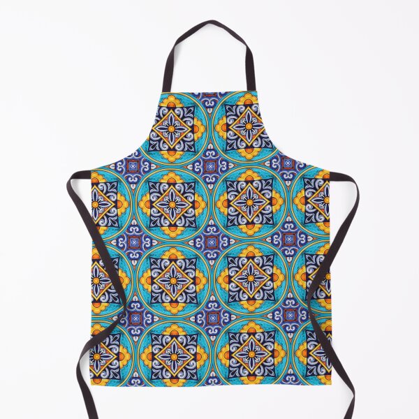 Item preview, Moroccan arabic oriental tile pattern designed and sold by Red Witch Art.