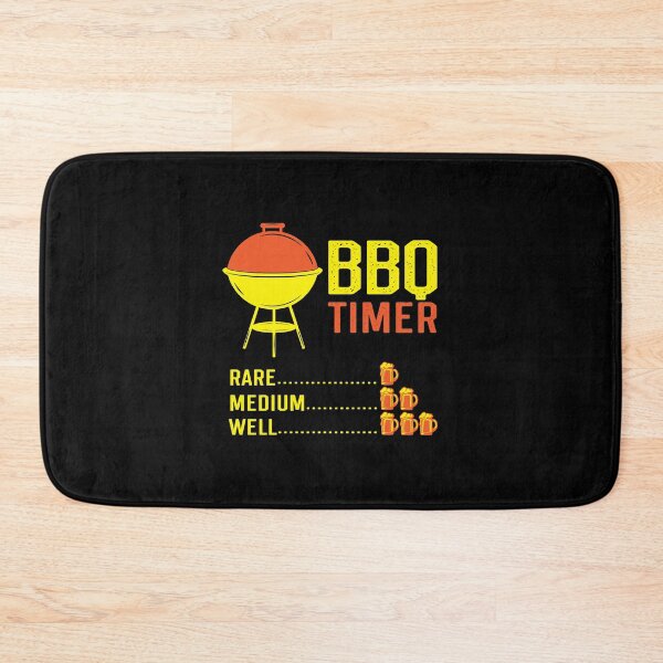 Item preview, BBQ Timer Funny Barbecue Beer Chart Grill Cooking Time designed and sold by artiagasonya.