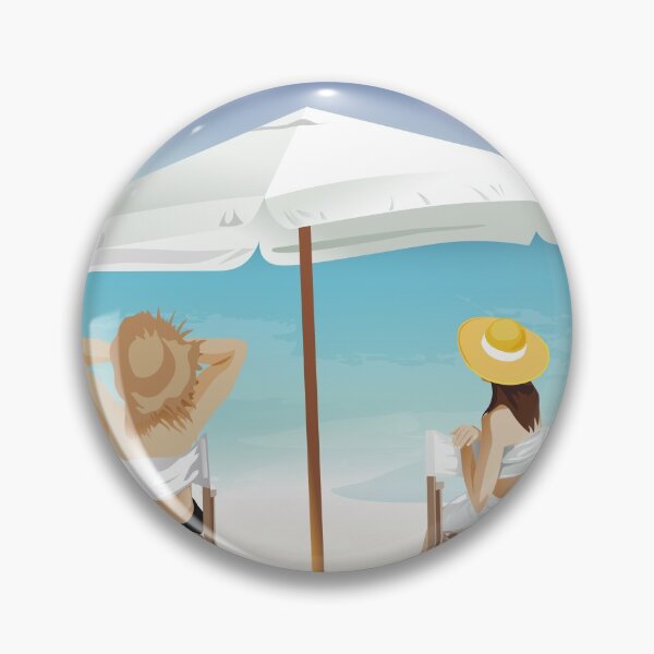 Item preview, A man and his wife on the beach designed and sold by yassinehelal.