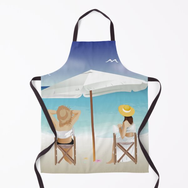 Item preview, A man and his wife on the beach designed and sold by yassinehelal.