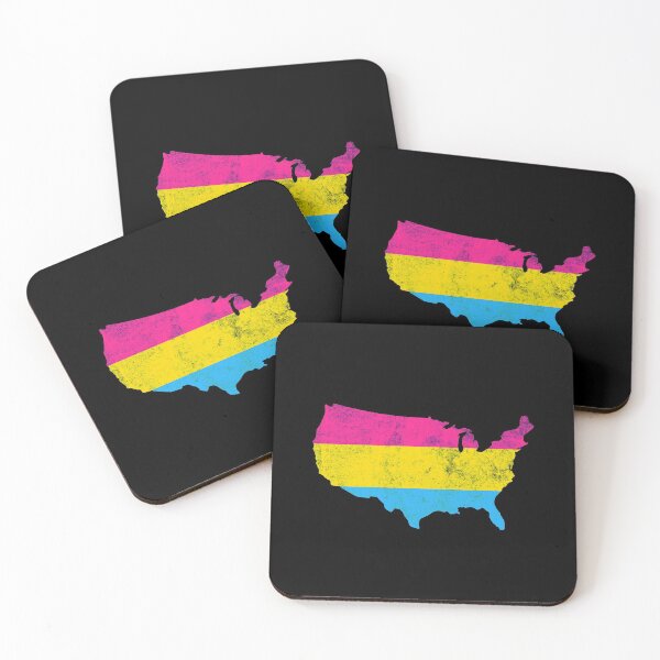 Item preview, Pansexual Pride Flag USA America Identity LGBT Graphic designed and sold by SpookshowDesign.