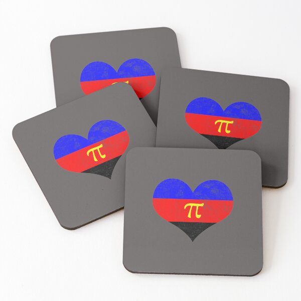 Item preview, Polyamory Pride Heart Flag Identity LGBT Non-binary Graphic designed and sold by SpookshowDesign.