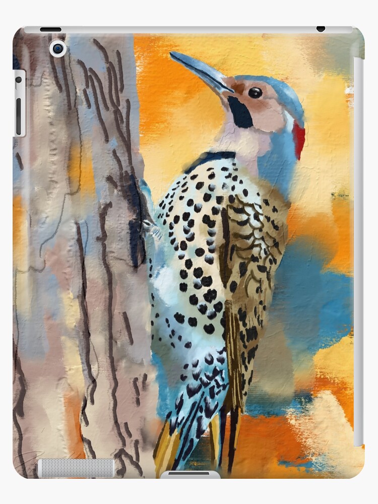 northern flicker painting