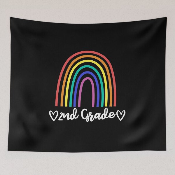 Item preview, 2nd Grade second Grade Teacher or Student Rainbow designed and sold by CherryBombShop.
