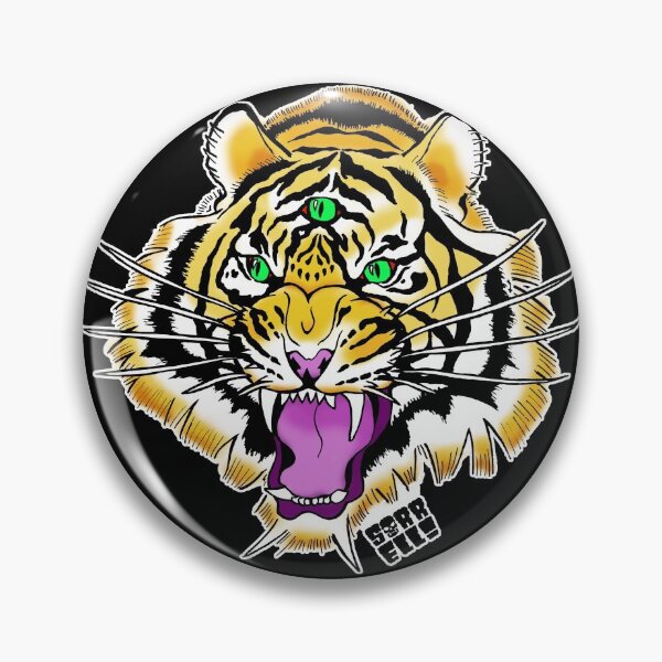Item preview, Three-Eyed Tiger designed and sold by Jason Sorrell.