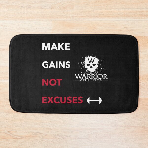 Item preview, MAKE GAINS NOT EXCUSES - GYM GEAR designed and sold by PowerfulPrinted.