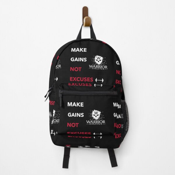 Item preview, MAKE GAINS NOT EXCUSES - GYM GEAR designed and sold by PowerfulPrinted.