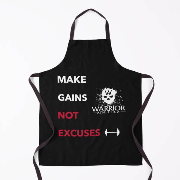 Item preview, MAKE GAINS NOT EXCUSES - GYM GEAR designed and sold by PowerfulPrinted.