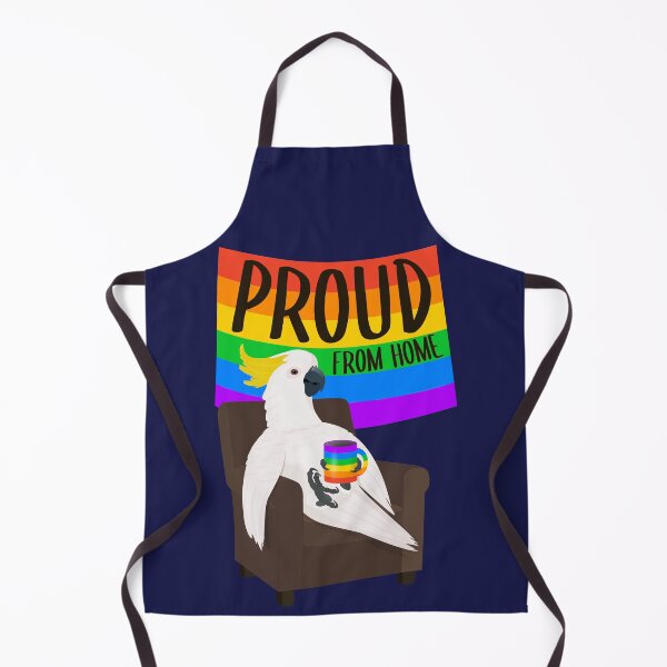 Item preview, Proud from home gay cockatoo designed and sold by Tefra.