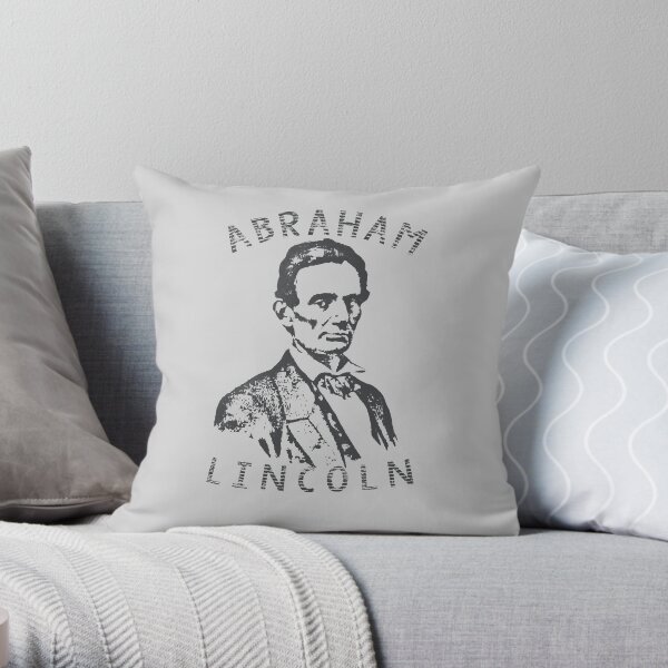 Abraham Lincoln Throw Pillow