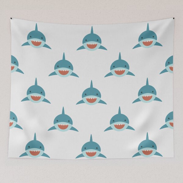 Item preview, Baby Shark Pattern Doo Doo Doo Doo Doo Great White designed and sold by Draculaura2009.