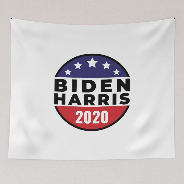 Item preview, Biden Harris 2020 Retro Circle Button Style designed and sold by EstelleStar.