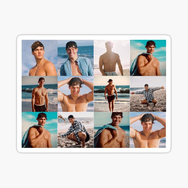 Collage de Noah Beck Sticker