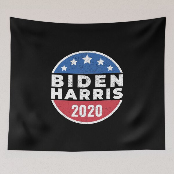 Item preview, Biden Harris 2020 Distressed Vintage Button Style designed and sold by EstelleStar.
