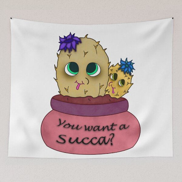 Item preview, Ask Me About My Cactus Cute Cartoon Pinky designed and sold by aventi24.