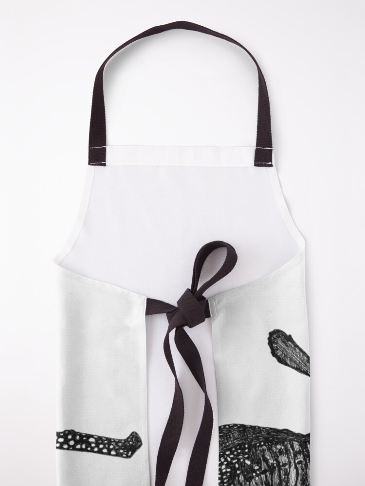 Alternate view of George the Weedy Sea Dragon Apron