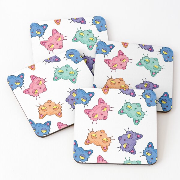 Item preview, Colorful Lazy Cats designed and sold by RocketCanvas.