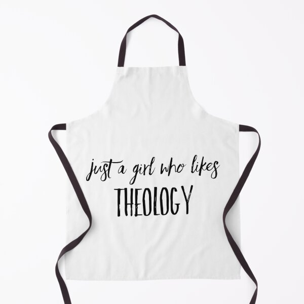 Item preview, Just A Girl Who Likes Theology designed and sold by HalpinDesign.