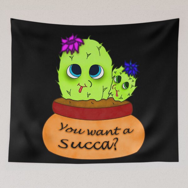 Item preview, Ask Me About My Cactus Cute Cartoon Vividly designed and sold by aventi24.