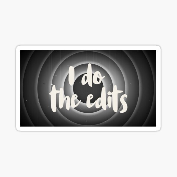 Item preview, I do the Edits Video Editor Fun designed and sold by always-summer.