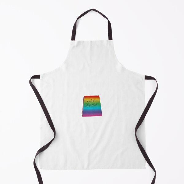 Item preview, Gay Agenda Funny Notebook Meme  designed and sold by bgsmall.
