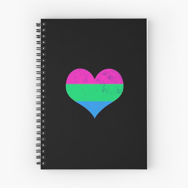 Item preview, Polysexual Pride Heart Flag Identity LGBT Non-binary Graphic designed and sold by SpookshowDesign.
