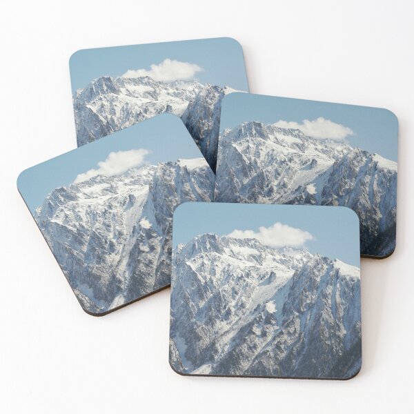 Item preview, A white cloud beside a snowy mountain peak. designed and sold by EAnneH.