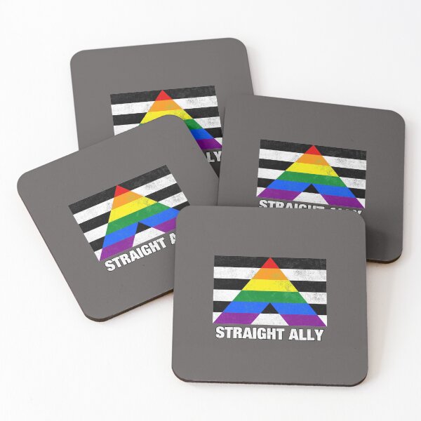 Item preview, Straight Ally Flag Pride Identity LGBT Graphic designed and sold by SpookshowDesign.