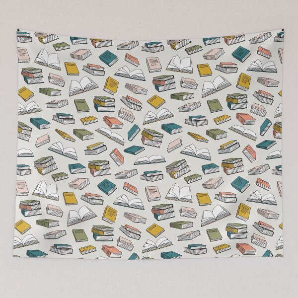 Item preview, all the books - back to school - book lover designed and sold by littlearrow.