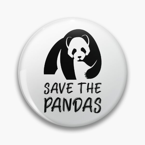 Item preview, Save the Pandas designed and sold by quoteology.