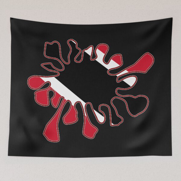 Artikelvorschau, TRINIDAD UND TOBAGO FLAGGE SPRITZT MALEREI KUNST FIGURATIONEN entworfen und verkauft von Ralek.