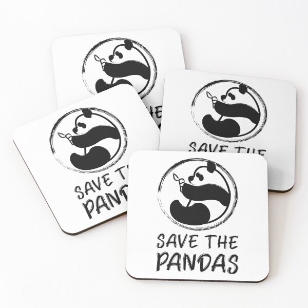 Item preview, Save the Pandas Cute Panda designed and sold by quoteology.