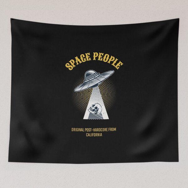 Item preview, Space People T-shirt designed and sold by Mexikawaii.