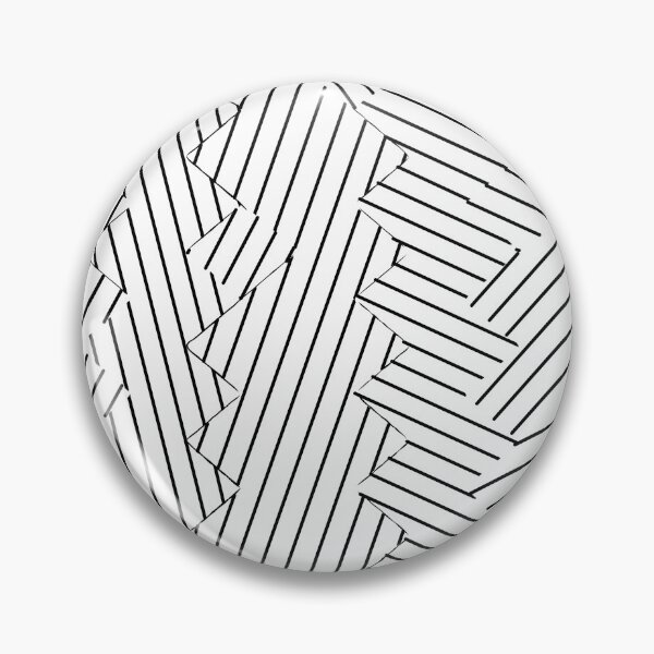 Item preview, geometric line abstract pattern background in black and white designed and sold by Mrvell.