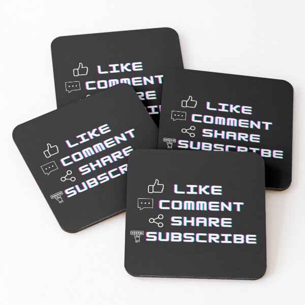 Item preview, Social Media Influencer (Like, Comment, Share, Subscribe) designed and sold by LiveAndGlow.