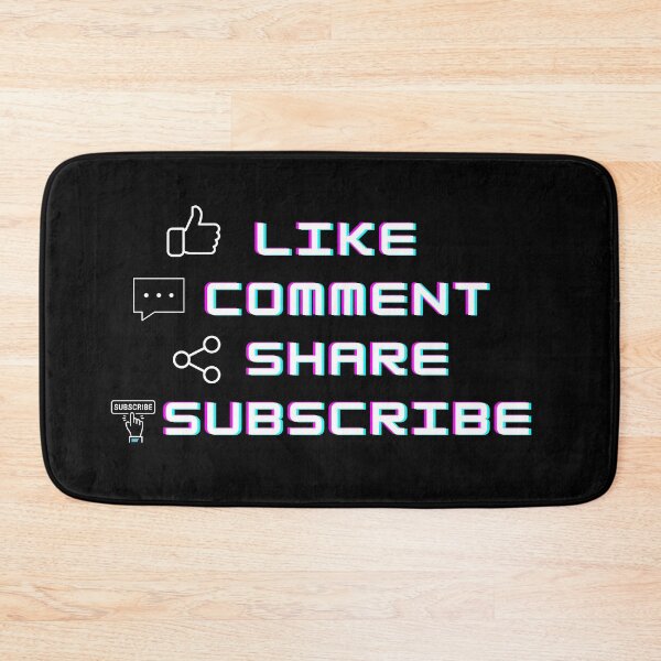 Item preview, Social Media Influencer (Like, Comment, Share, Subscribe) designed and sold by LiveAndGlow.