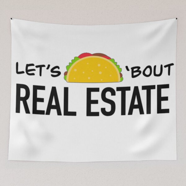 Item preview, Let's Taco 'Bout Real Estate T-Shirt designed and sold by diginomdesigns.
