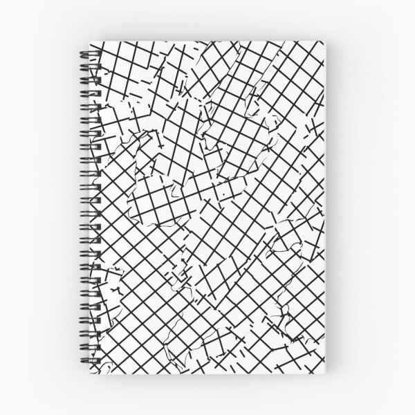Item preview, geometric square shape abstract background in black and white designed and sold by Mrvell.